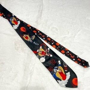 Vintage Looney Tunes Tie - Taz - Sports - 1996